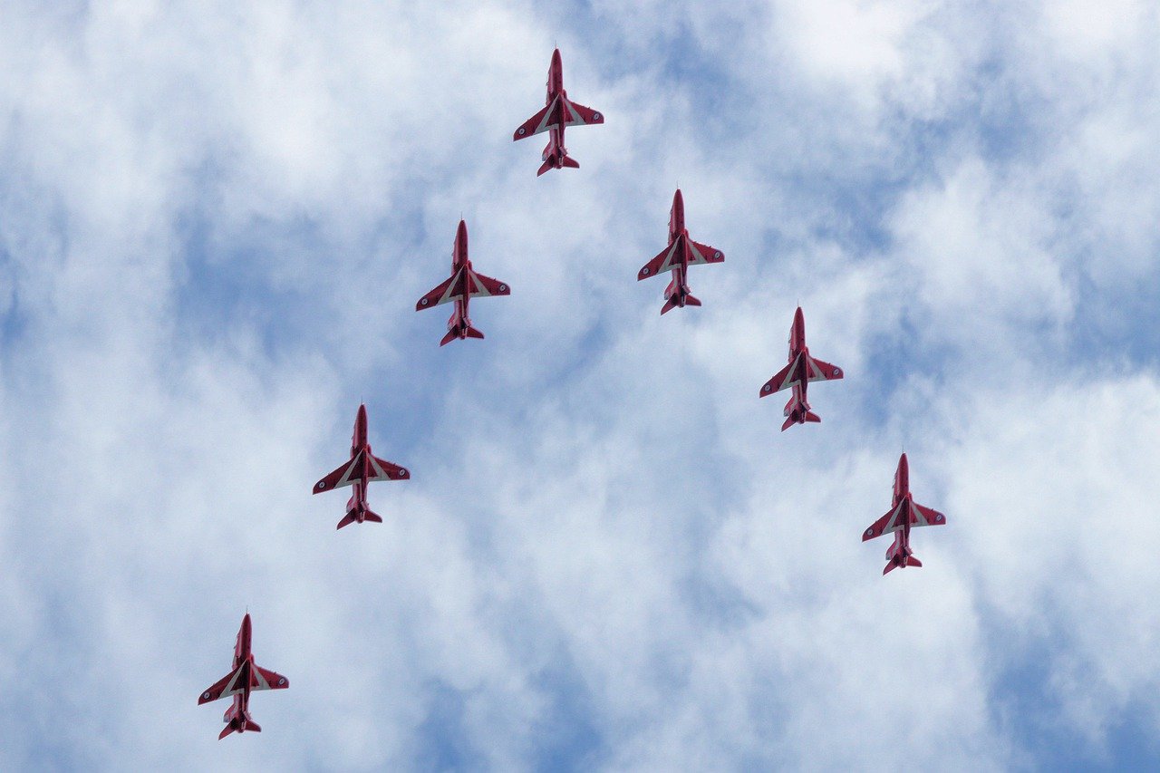 red arrows, air display, air display team